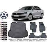Volkswagen Jetta 2013 Model Cepli Bagaj Havuzu Araca Özel Siyah Extra Havuzlu Paspas Takımı