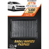 Volkswagen Jetta 2016 Sonrası 4d Havuzlu Bagaj Havuzu - Siyah