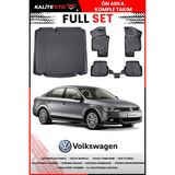 Volkswagen Jetta 2017 Model 4d Cepsiz Bagaj ve Pro Serisi Havuzlu Paspas Takımı - Siyah