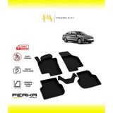 Volkswagen Jetta 6 2011-2018 4d Havuzlu Paspas - Siyah