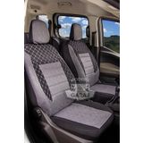 Volkswagen Jetta, Bora, Polo, Golf1-2-3-4-5 Uyumlu Gofrajli Oto Koltuk Kilifi Seti