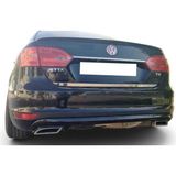 Volkswagen Jetta Makyajsız Egzoz Görünüm Difüzör (Plastik)(Boyasız)