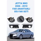 Volkswagen Jetta Mk5 2006-2010 Far Anahtarlı Sis Far Seti