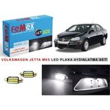 Volkswagen Jetta Mk5 Led Plaka Aydınlatma Ampul Seti Femex Parlak Beyaz