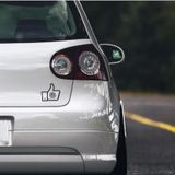 Volkswagen Like Araba Sticker Yapıştırma 2 Adet 15CM
