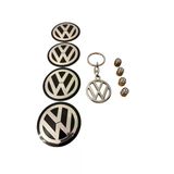 Volkswagen Logolu 4 Adet Jant Göbek 4 Adet Metal Sibop Kapak 1 Adet Metal Anahtarlık