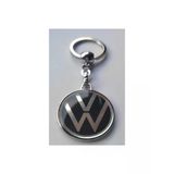 Volkswagen Logolu Damla Etiket Metal Otomobil Anahtarlığı Yeni Logo Çift Taraflı