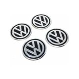 Volkswagen Logolu Jant Göbeği Sticker 60Mm