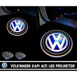 Volkswagen Marka Pilli Yapıştırmalı Kapı Altı Logo
