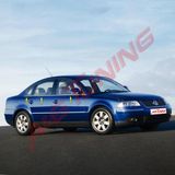Volkswagen Passat 3B 1996-2005 Paslanmaz Çelik 6 Parça Krom Cam Çıtası