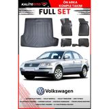 Volkswagen Passat B5 2004 Model 4d Bagaj ve Pro Serisi Havuzlu Paspas Takımı - Siyah