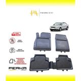 Volkswagen Passat B5.5 2000-2004 Uyarlanabilir Universal Havuzlu Paspas - Siyah