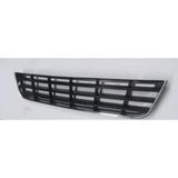 Volkswagen Passat- B6- 05/10; Ön Tampon Panjuru Orta Siyah Nikelaj Kaplamalı (Oem No: 3C08536719B9)