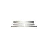 Volkswagen Passat B6 2005-2010 Modeller Arası Krom Ön Panjur 8 Parça Paslanmaz Çelik - 315 Gri