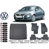 Volkswagen Passat B6 2006 Model Bagaj Havuzu Araca Özel Siyah Extra Havuzlu Paspas Takımı