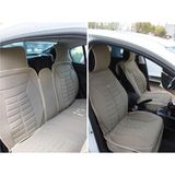 Volkswagen Passat B7 Lüx Oto Koltuk Minderi Ön Arka 5'li Set FIVESTAR Serisi BEJ