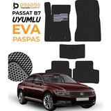Volkswagen Passat B7 Uyumlu Hücreli Premium Eva Paspas Seti - Siyah