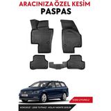 Volkswagen Passat B7 Variant 2011 Model Araca Özel Havuzlu Paspas Takım - Siyah