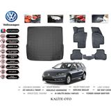 Volkswagen Passat B7 Variant 2013 Model 3D Bagaj Havuzu+4d Havuzlu Paspas Setii - Siyah