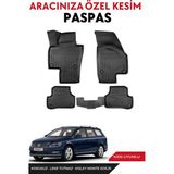 Volkswagen Passat B7 Variant 2013 Model Araca Özel Havuzlu Paspas Takım - Siyah
