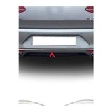 Volkswagen Passat B8 2014-2019 Krom Arka Tampon Çıtası 3 Parça Paslanmaz Çelik
