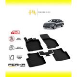 Volkswagen Passat B8 2015-2019 4d Havuzlu Paspas - Siyah