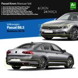 Volkswagen Passat B8.5 İcin Business Krom Aksesuar Seti 24 Parca S Dizayn A+Kalite