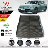 Volkswagen Passat B9 Bagaj Havuzu 2024 Sonrası Uyumlu 3D Wöller Ultraflex Esnek - Siyah