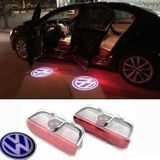 Volkswagen Passat Uyumlu B7 Kapı Altı Hayalet Logo Orjinal Lazer LED