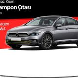 Volkswagen Passat Uyumlu B8.5 Krom Ön Tampon Çıtası 2019 Ve Üzeri