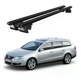 Volkswagen Passat Variant B6 (2005-2010) Uyumlu Siyah Ara Atkı Port Bagaj Tavan Barı