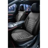 Volkswagen Polo 1.4 Tdi 90 Comfortline Tiptronic 2016 Uyumlu Kumaş Oto Koltuk Kılıfı Füme