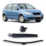 Volkswagen Polo 2005-2009 Arka Cam Silecek Kolu ve Süpürgesi Kapak Takım 6Q6955707C