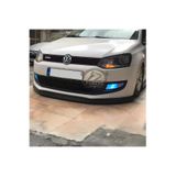 Volkswagen Polo 2009-2017 6r 6c Uyumlu H Lip Esnek Ön Lip 2 Parça Karlık Ön Ek Tampon Altı Dil
