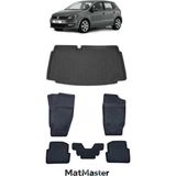 Volkswagen Polo 2012 Model 5d Premium Ekstra Havuzlu Paspas ve Bagaj Havuzu Set - Siyah