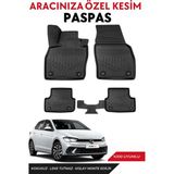 Volkswagen Polo 2017 Model Araca Özel Havuzlu Paspas Takım - Siyah