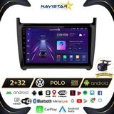 Volkswagen Polo 2+64GB Android 13 Kablosuz Carplay 2008-2020 Navigasyon Multimedya Sistemi