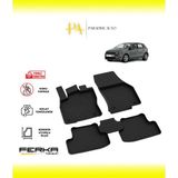 Volkswagen Polo 5 2009-2017 4d Havuzlu Paspas - Siyah