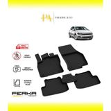 Volkswagen Polo 6 2017-2021 4d Havuzlu Paspas - Siyah