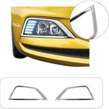 Volkswagen Polo 6 Uyumlu 2018 Üzeri Krom Sis Farı Çerçevesi 2 Parça Paslanmaz Çelik