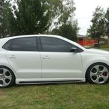 Volkswagen Polo 6R 2010 - 2017 Yan Marşpiyel Seti (Plastik)