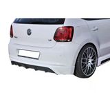 Volkswagen Polo 6R İcin (2010-2014) Makyajsiz Arka Tampon Eki - Difuzor (Plastik)