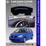 Volkswagen Polo Çukurlu Göğüs (2001-2009) Torpido Örtüsü Ön Göğüs Koruma Torpido Koruma Tam Uyum