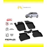 Volkswagen Polo Hb 4 1999-2005 4d Havuzlu Paspas - Siyah