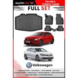 Volkswagen Polo Impression Paket 2022 Model 4d Bagaj ve Pro Serisi Havuzlu Paspas Takımı - Siyah