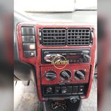 Volkswagen Polo Klasik uygun Gül Desenli Maun Full Set,Torpido Konsol Maun Kaplama(Gül desenli Maun)