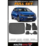 Volkswagen Polo Üst Bagaj Havuzu+4.5d Havuzlu Paspas Seti 2018 Model - Siyah