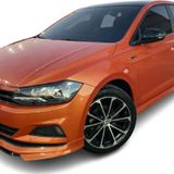 Volkswagen Polo Uyumlu (2018 - 2020) Aero Style Marşpiyel Seti (Plastik)