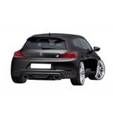Volkswagen Scirocco (2009-2014) Caractere Arka Tampon Eki - Difüzör (plastik)