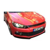 Volkswagen Scirocco (2009-2014) İcin On Tampon Alti Lip (Plastik)